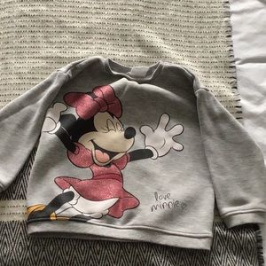 Disney Zara baby Minnie Mouse shirt